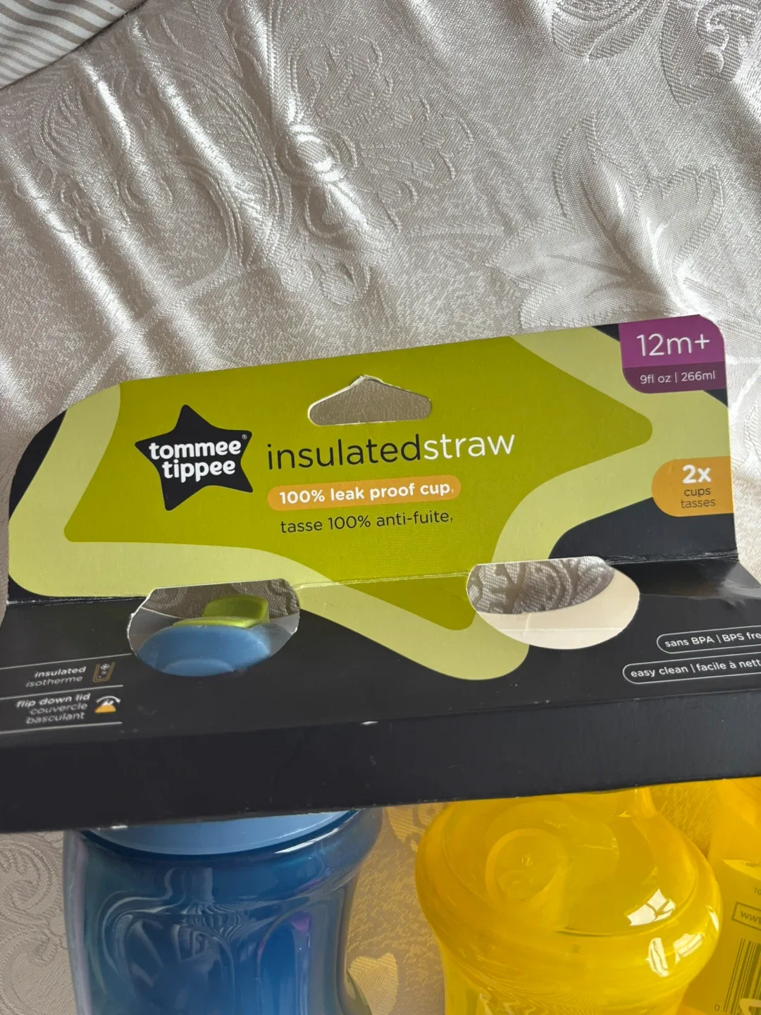 Tommee Tippee Insulated Straw Cup 12m+ image indicator(2)