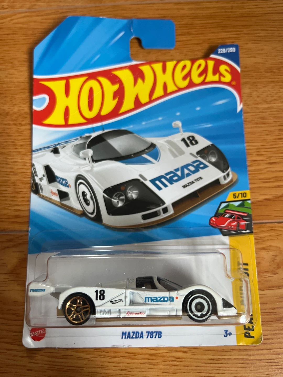Hot Wheels Mazda 787B Diecast Car - New in Package!