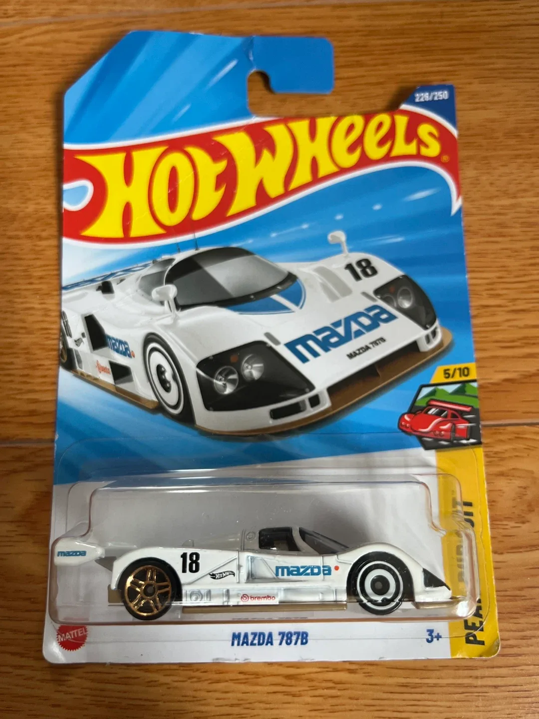 Hot Wheels Mazda 787B Diecast Car - New in Package!