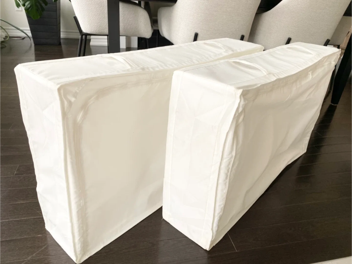 IKEA SKUBB Large White Storage Box (Set of 2)