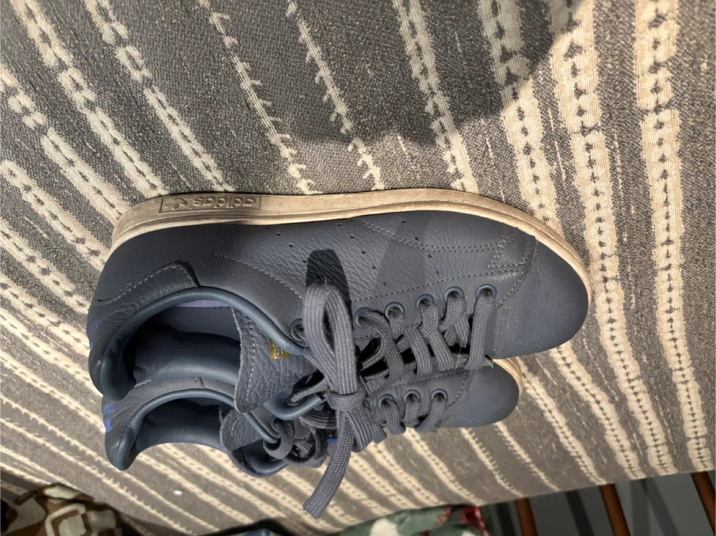 Adidas Stan Smith Blue Sneakers - Size 6.5