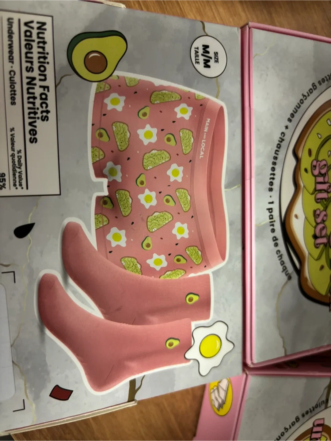 Avocado Toast Underwear & Sock Gift Set - NEW image indicator(6)