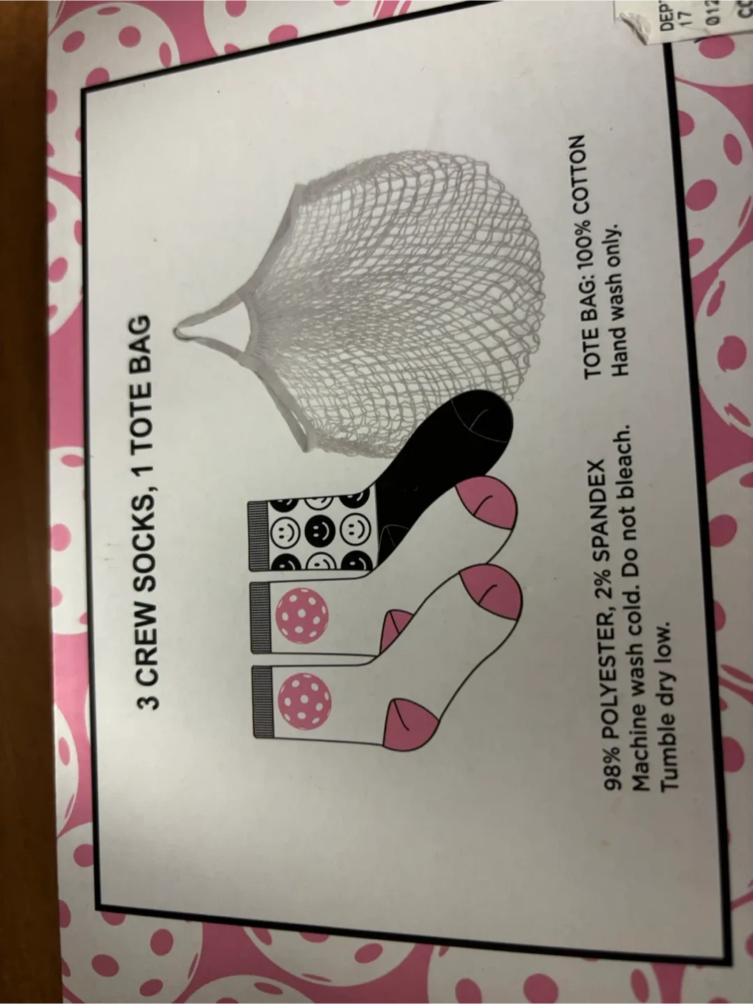 Socks & Tote Bag Gift Sets - New in Box! image indicator(4)
