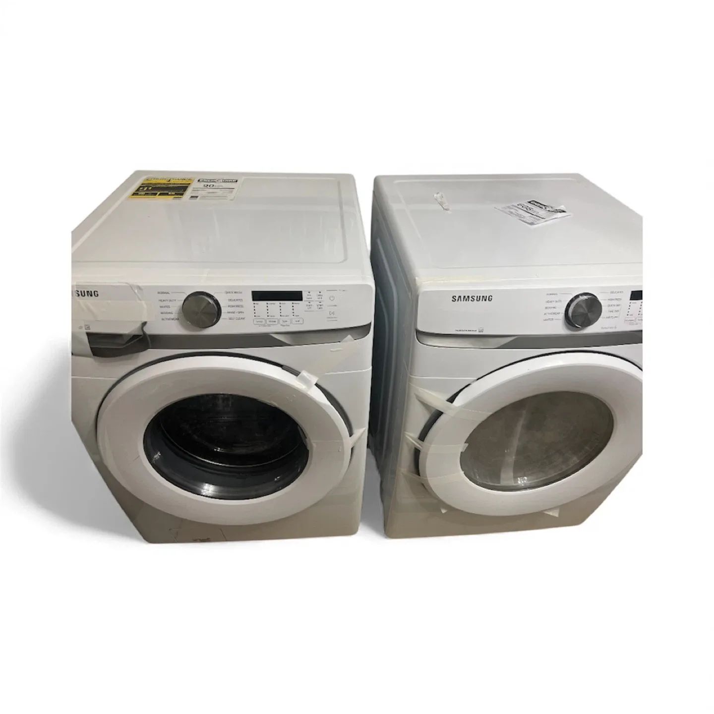 Samsung Washer and Dryer Set - White NEW image indicator(3)