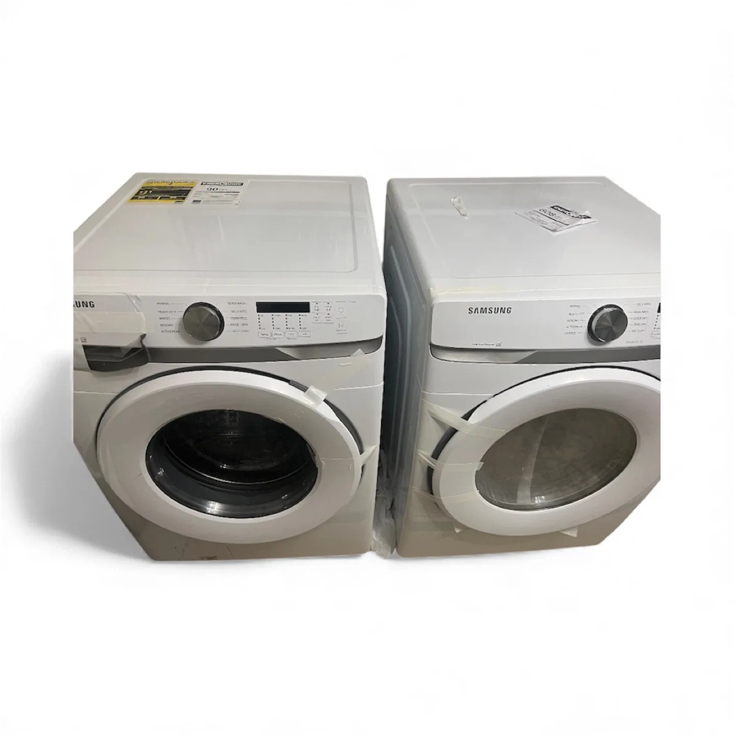 Samsung Washer and Dryer Set - White NEW image indicator(2)