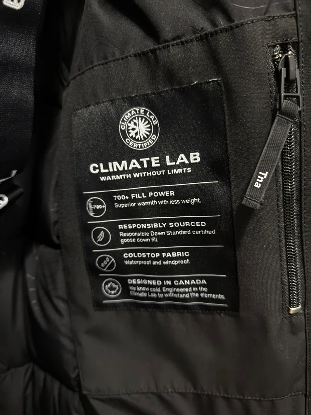 TNA The Powder Parka - Black - Size S - photo 5