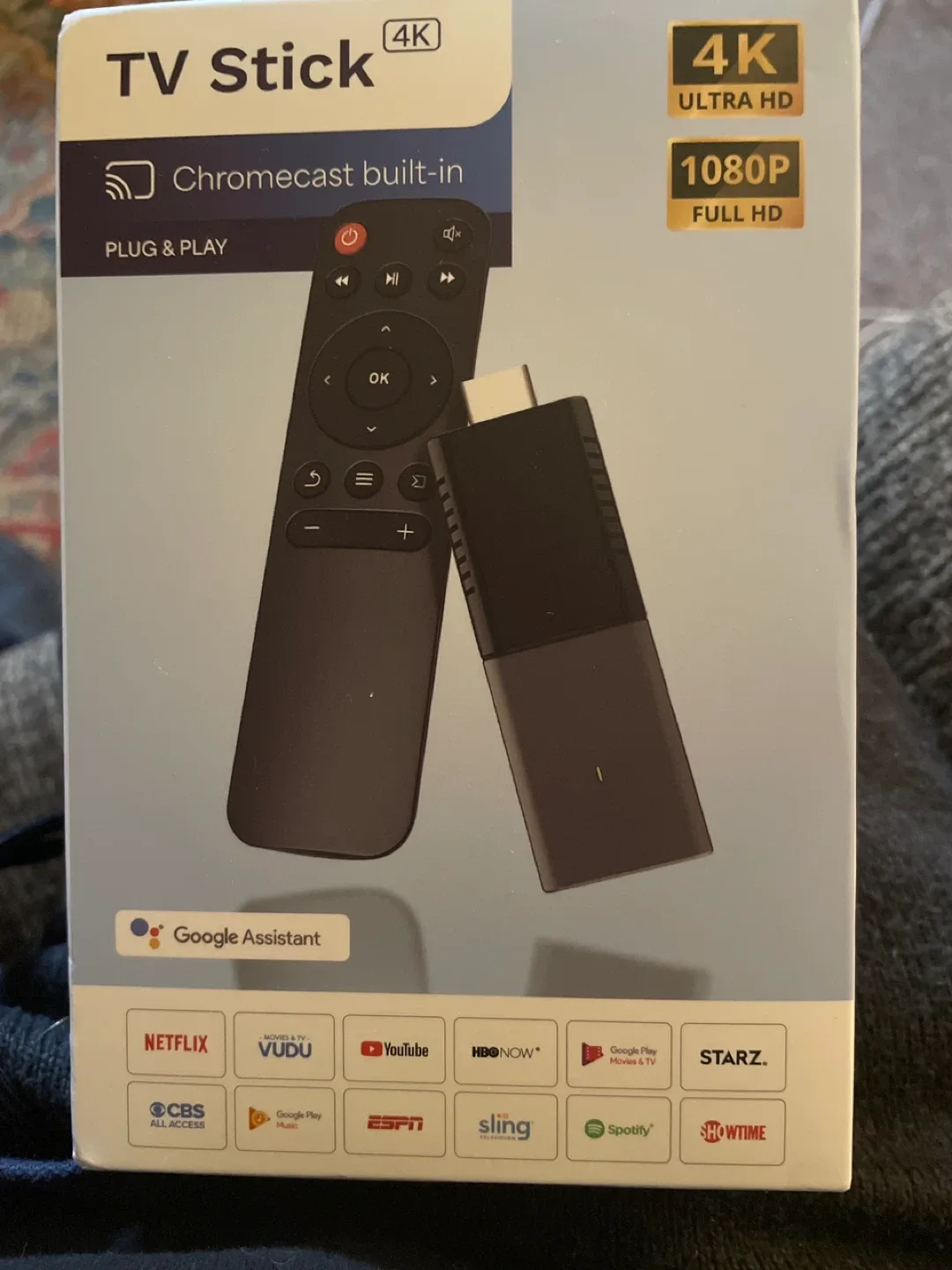 New TV Stick 4K with Google Assistant