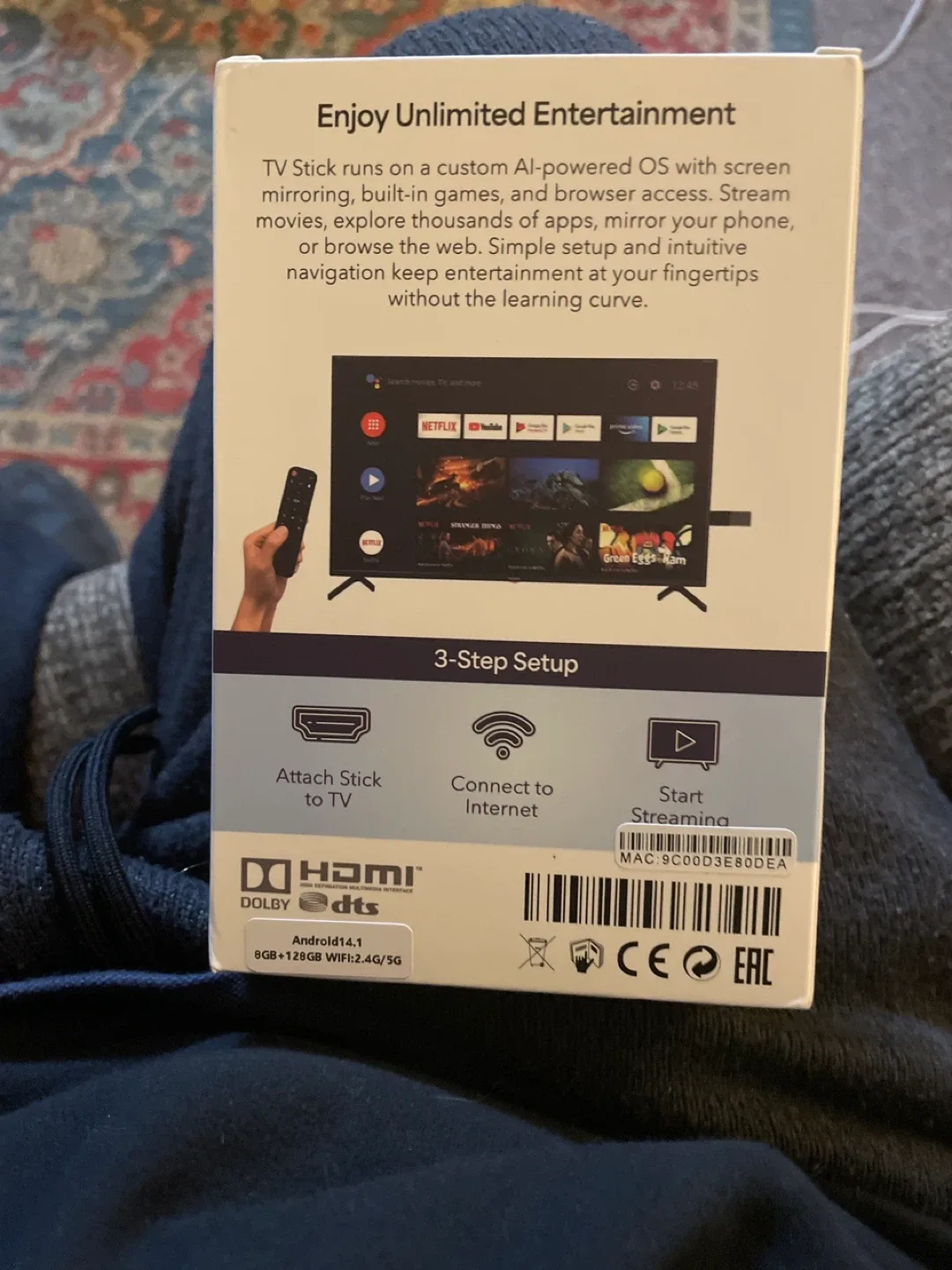 New TV Stick 4K with Google Assistant image indicator(3)