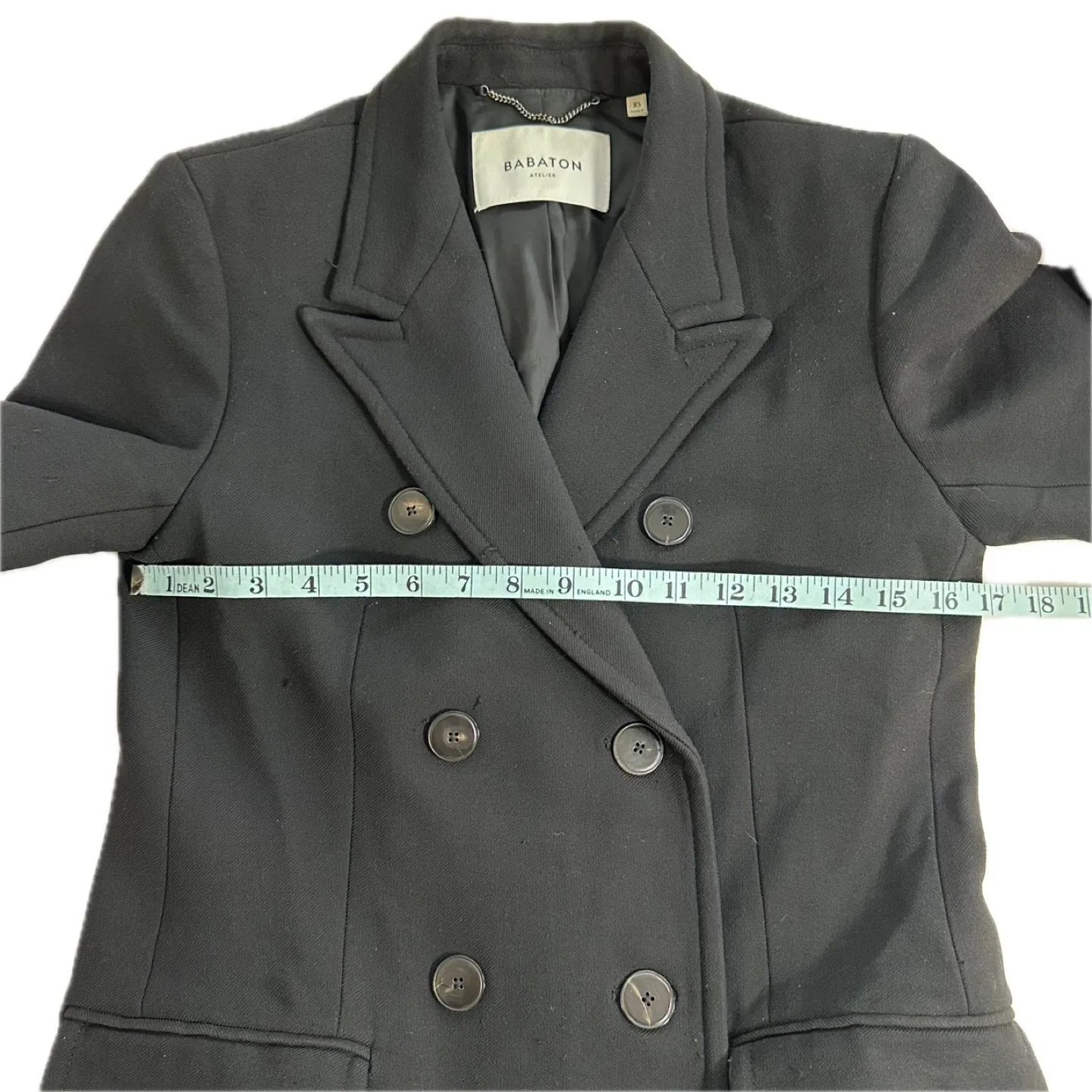Babaton Atelier Black Coat - Size XS image indicator(7)