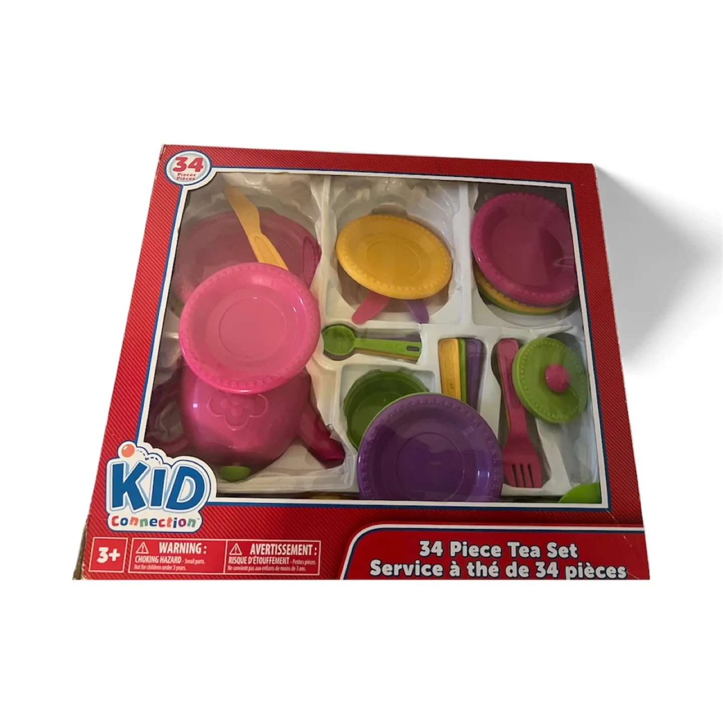 Kid Connection 34 Piece Tea Set - New in Box!