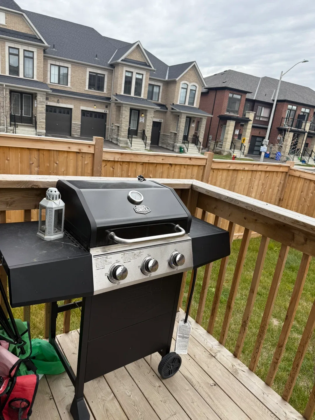 Grill Chef 3-Burner Gas Grill - Black