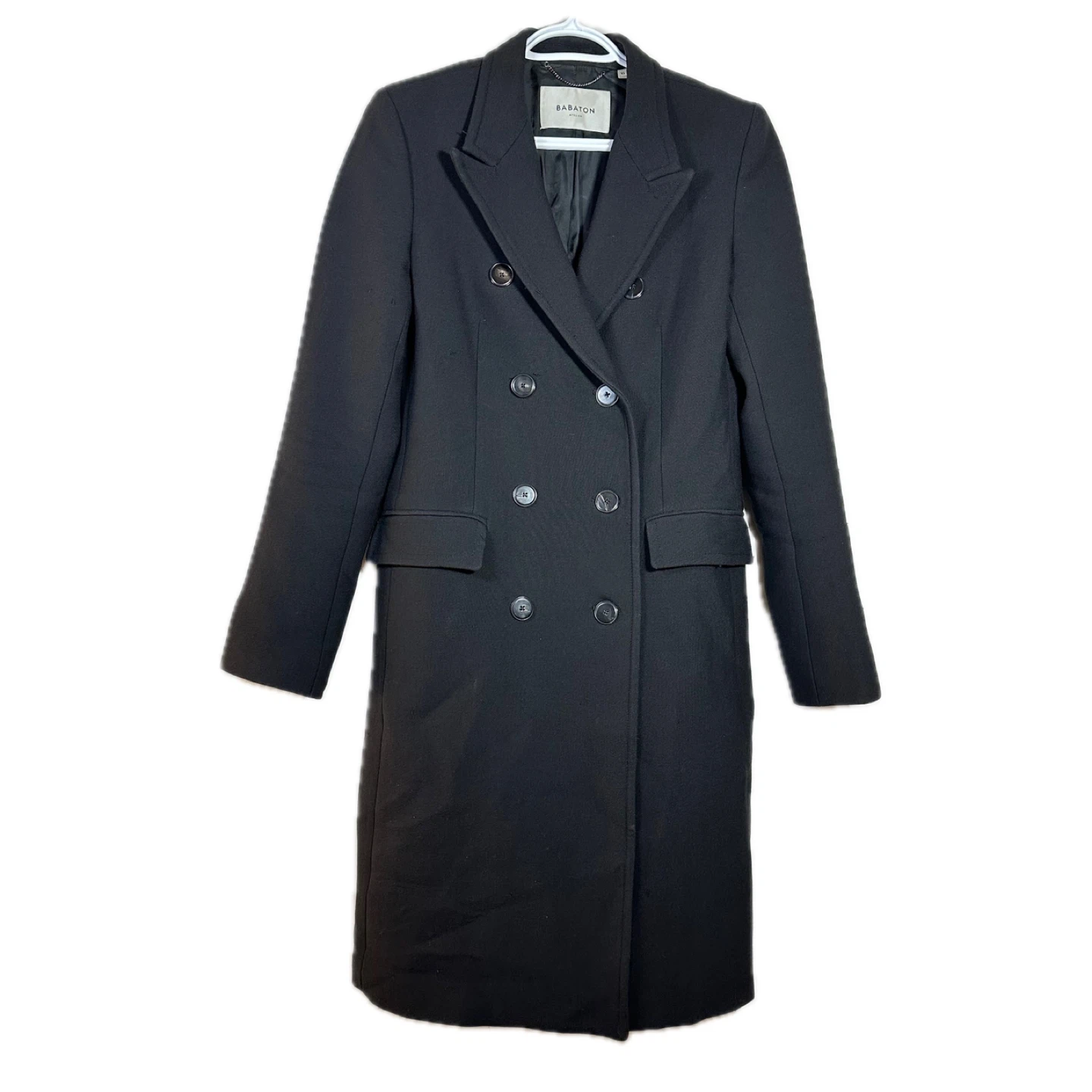 Babaton Atelier Black Coat - Size XS - photo 3