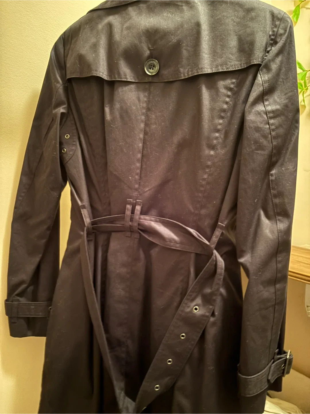 Burberry Brit Black Trench Coat image indicator(2)