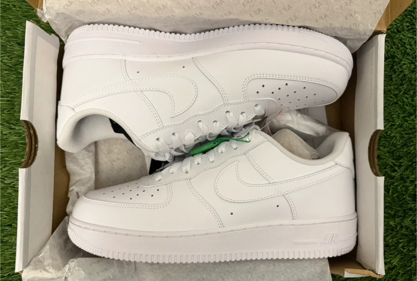 New Nike Air Force 1 '07 White, Size 10.5