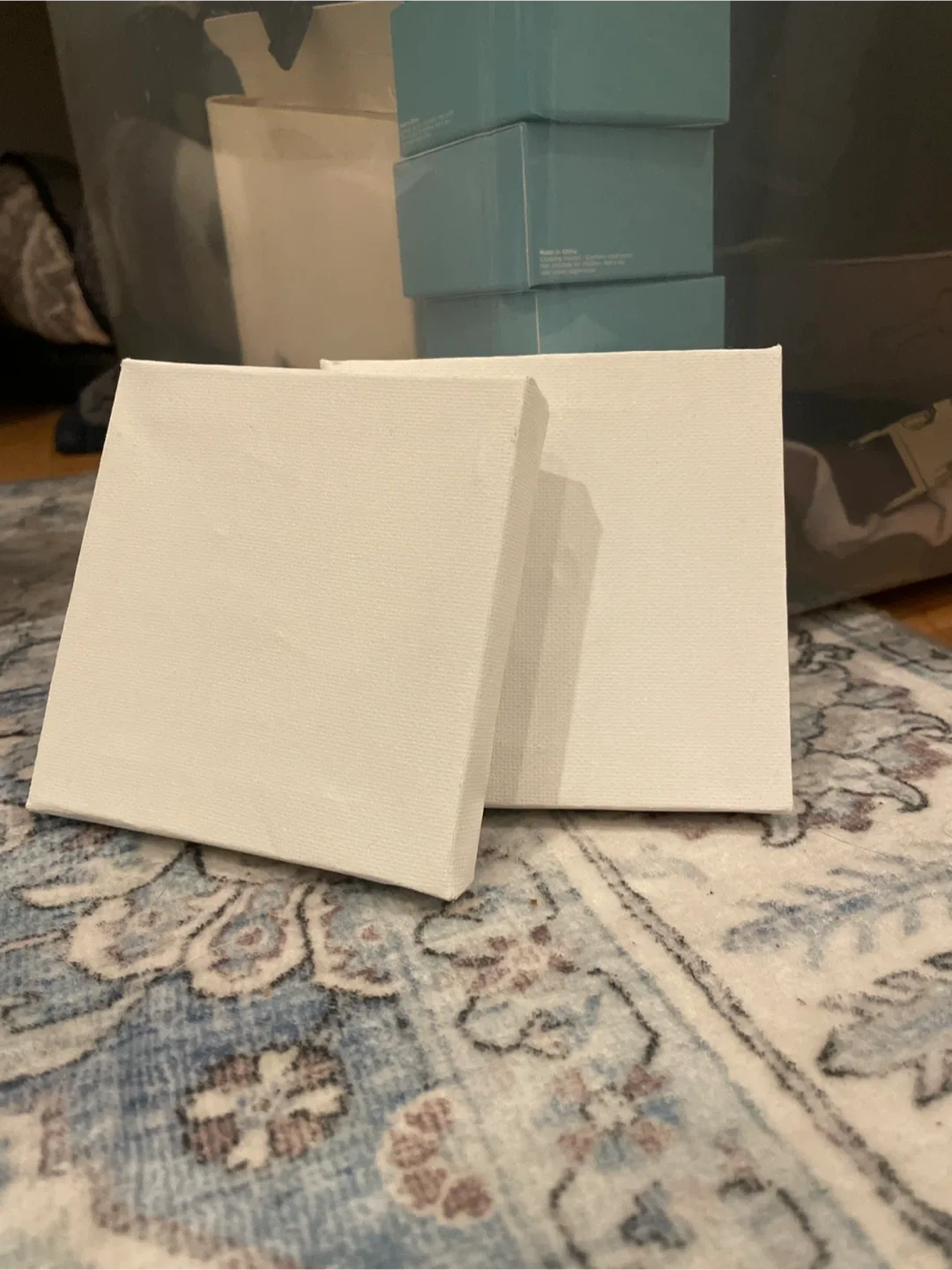 2 mini Blank White Canvas Boards image indicator(2)