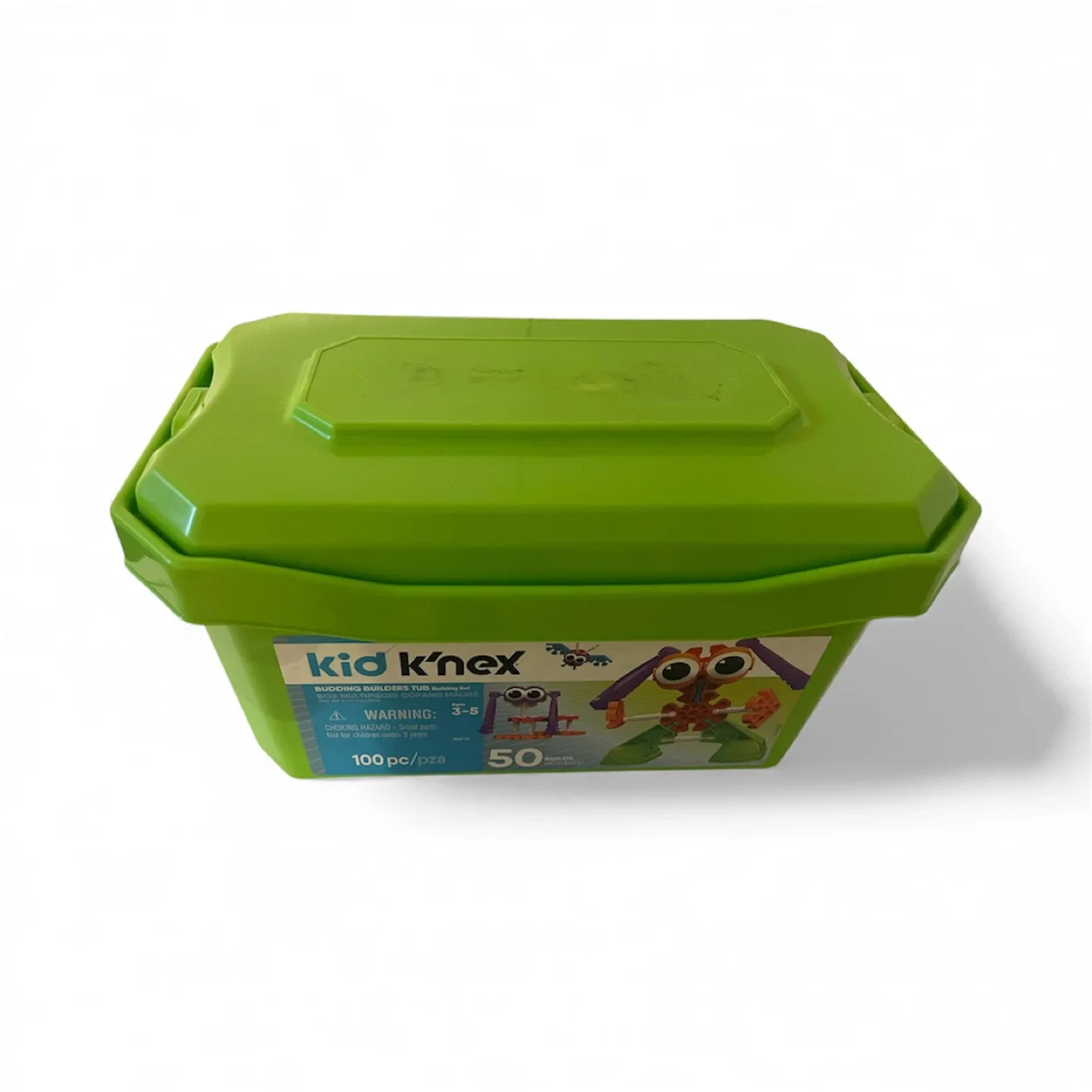 Kid K'nex Budding Builders Tub 100pc image indicator(3)