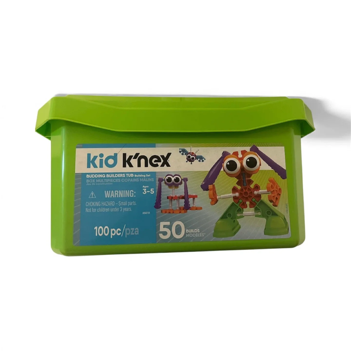 Kid K'nex Budding Builders Tub 100pc