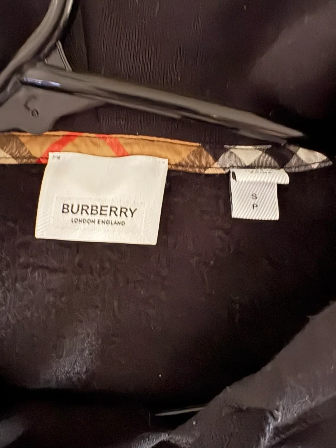 Burberry London Black Hoodie - Size S image indicator(2)