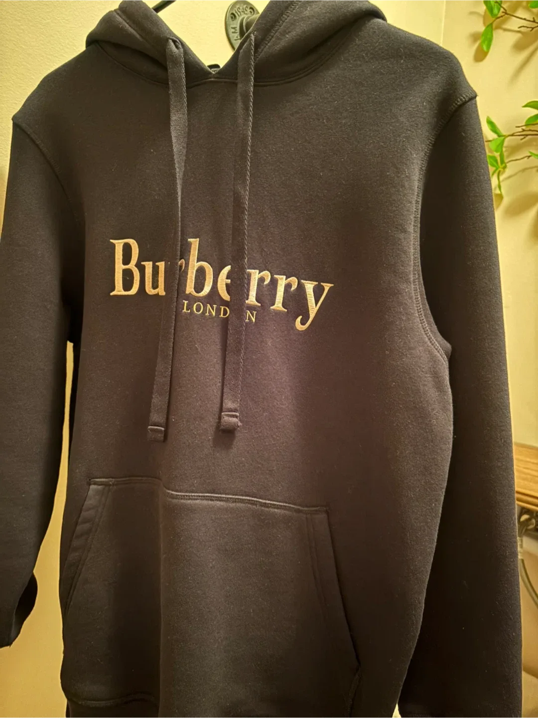 Burberry London Black Hoodie - Size S