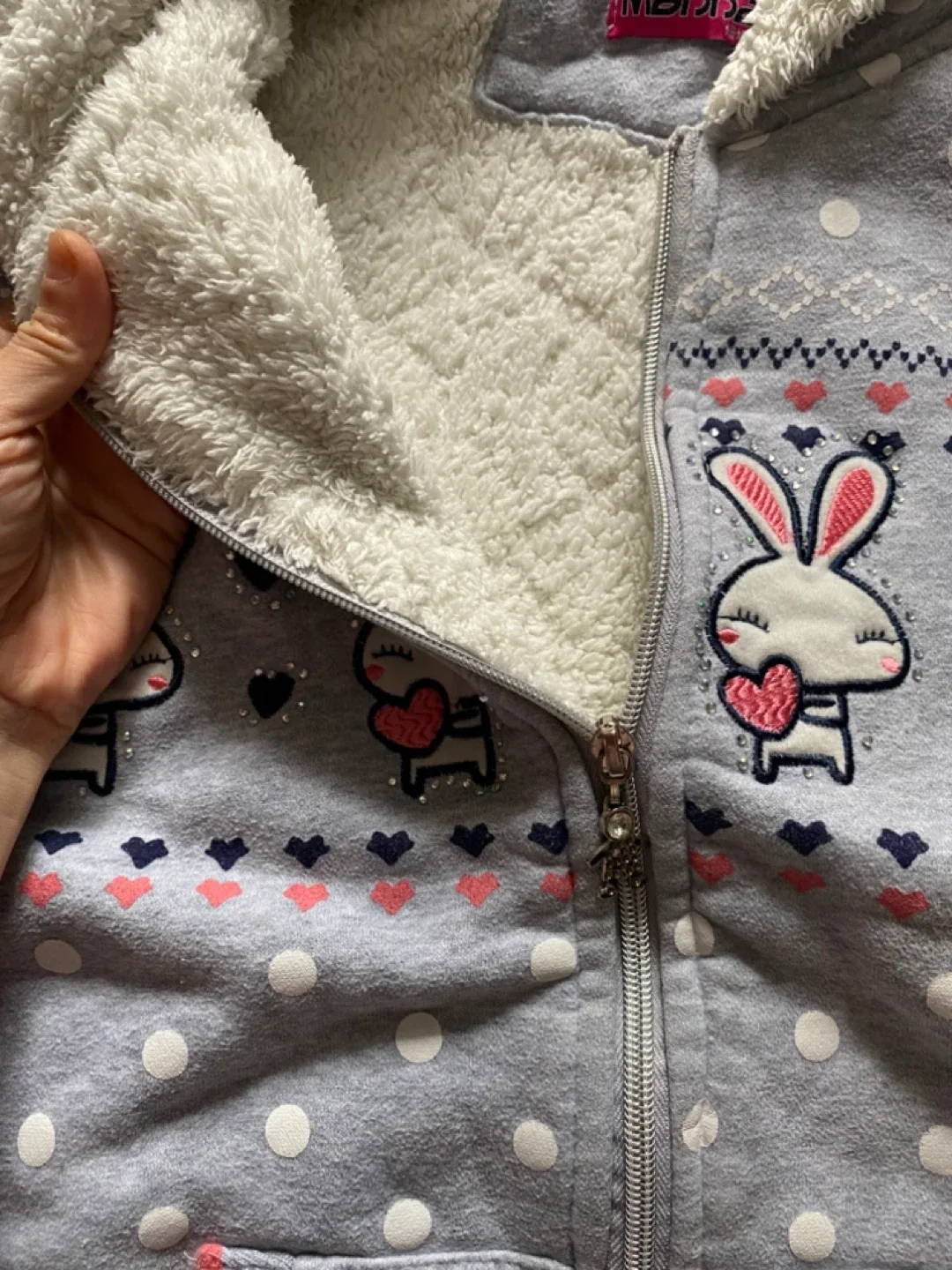 Kids Winter Hooded Jacket Size 145 image indicator(4)