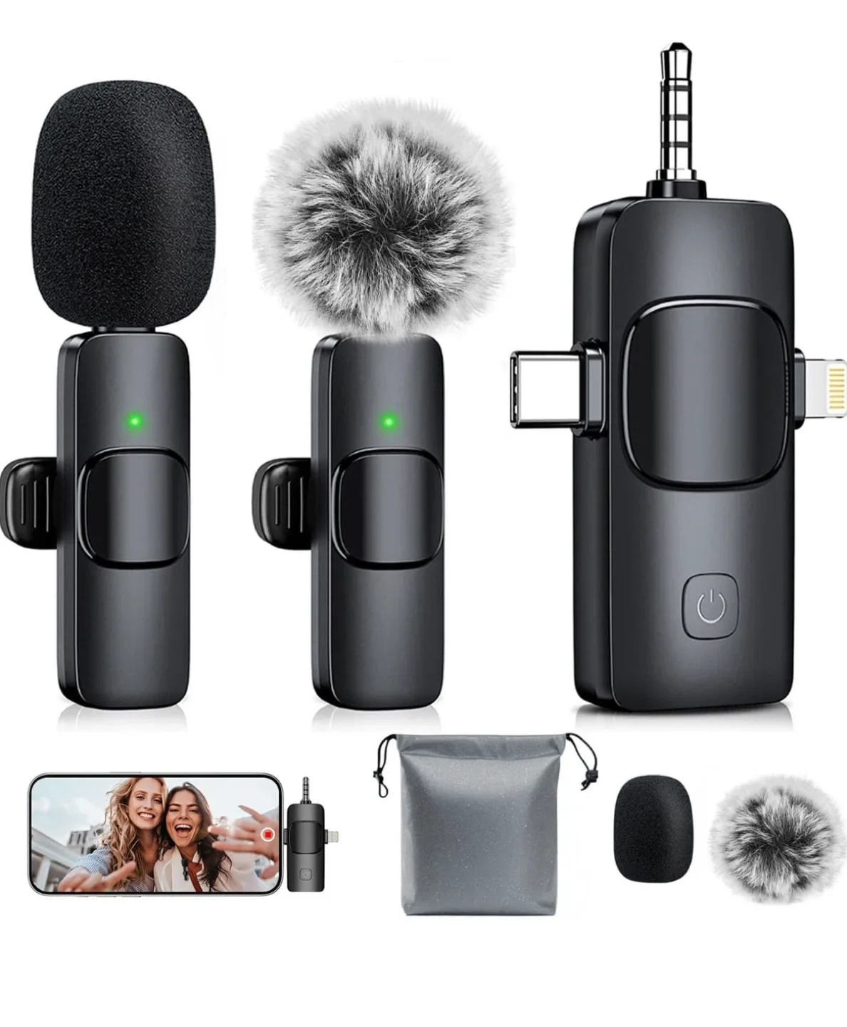 Wireless Lavalier Mic Set