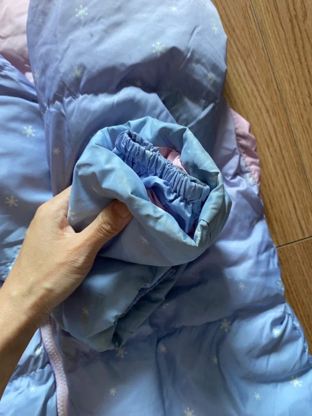 Girl's Winter Down Coat Padded Jacket - Size 145 image indicator(3)