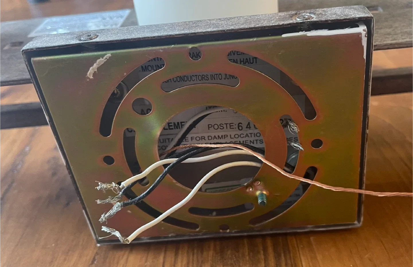 Vintage Wooden Vanity Light Fixture image indicator(2)