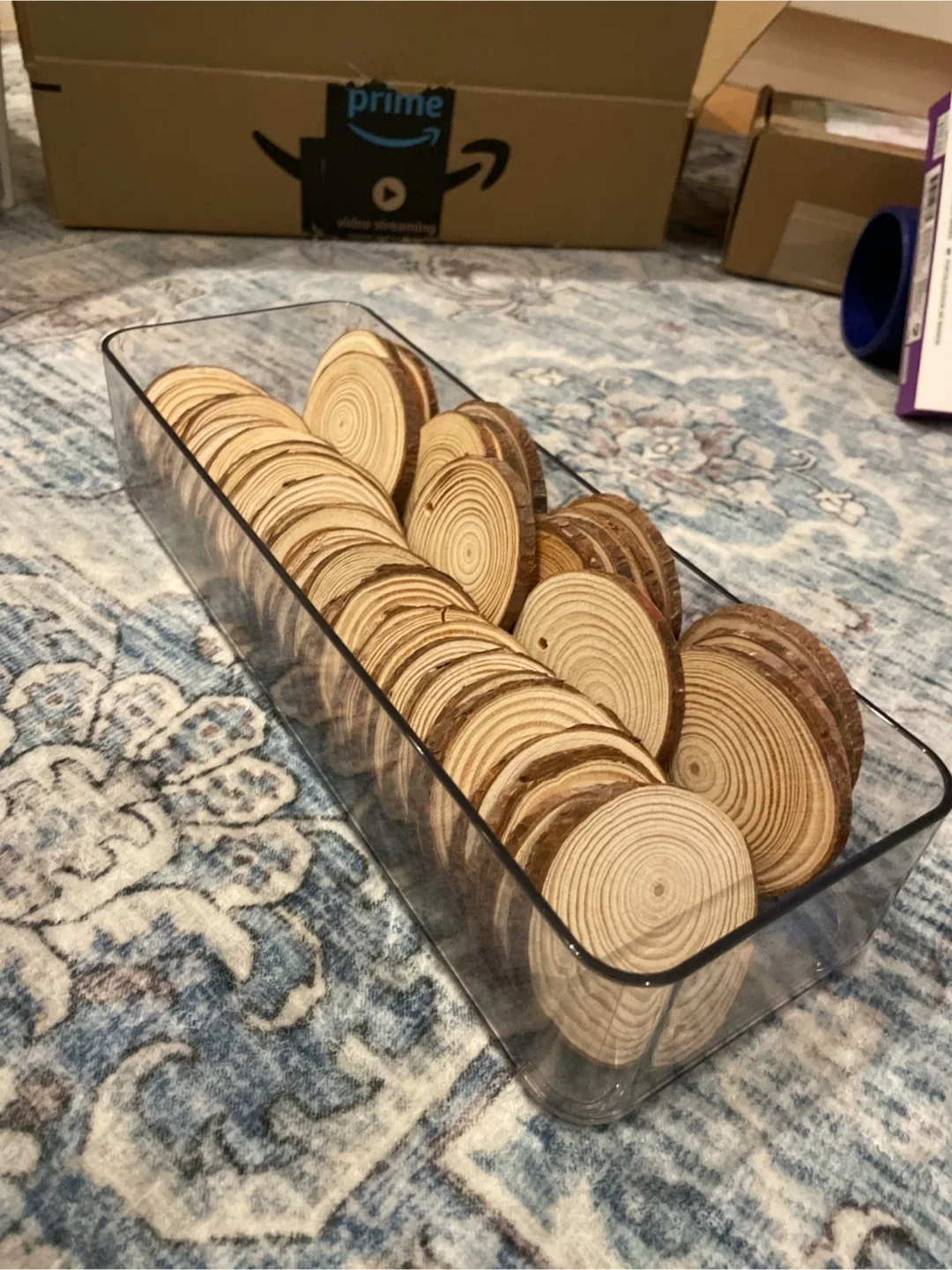 Wooden Tree Slice Ornaments