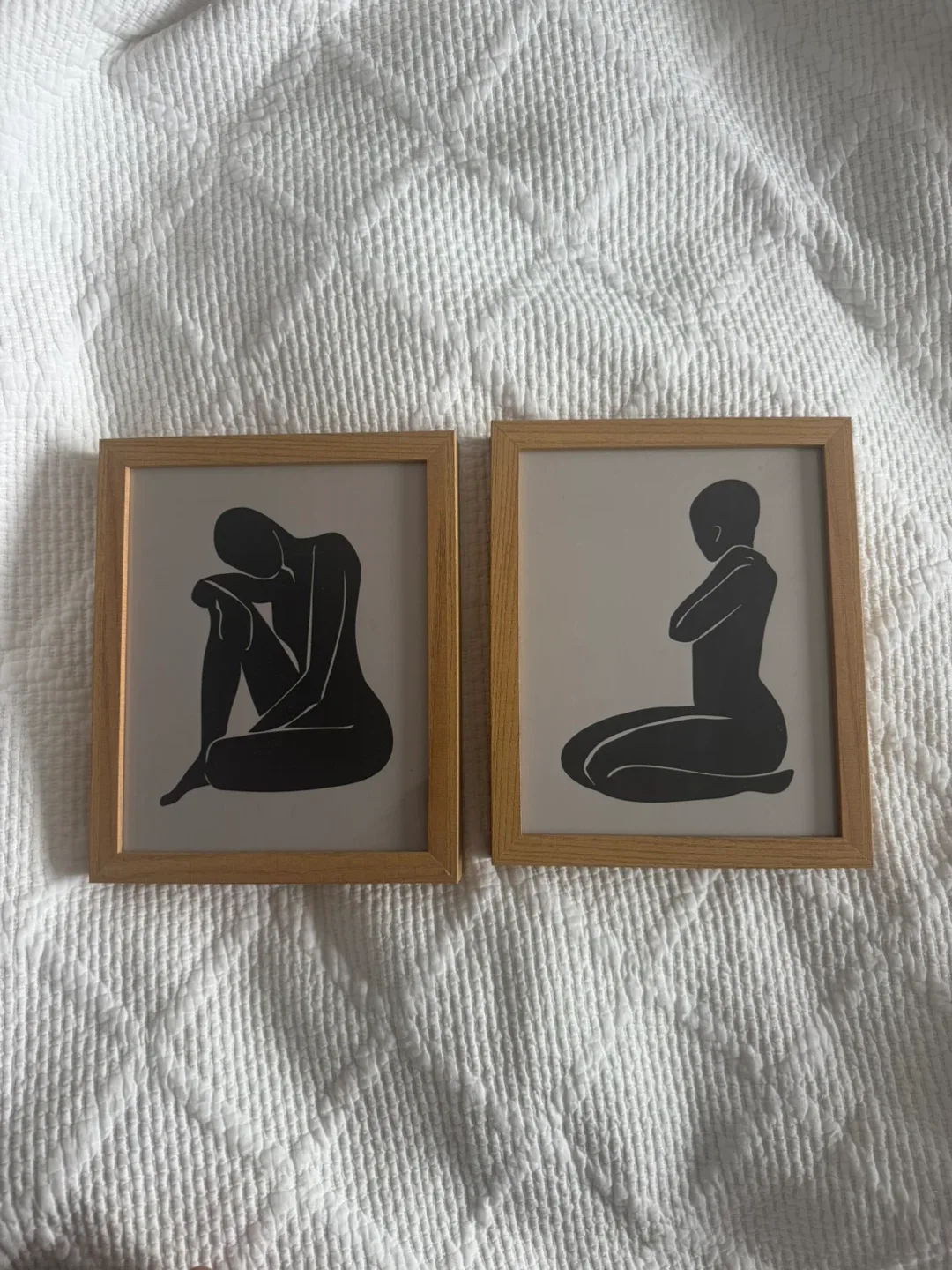 Set of 2 framed art prints