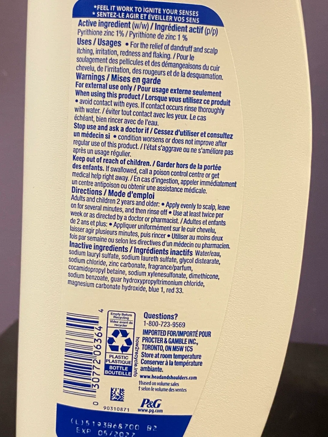 613ML Head & Shoulders Classic Clean Shampoo 613mL image indicator(5)