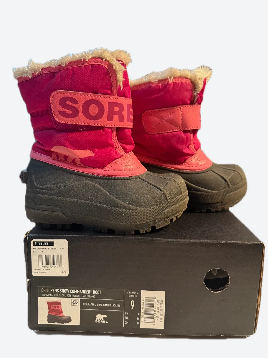 Sorel Children's Snow Commander Boots - Size 9 image indicator(3)