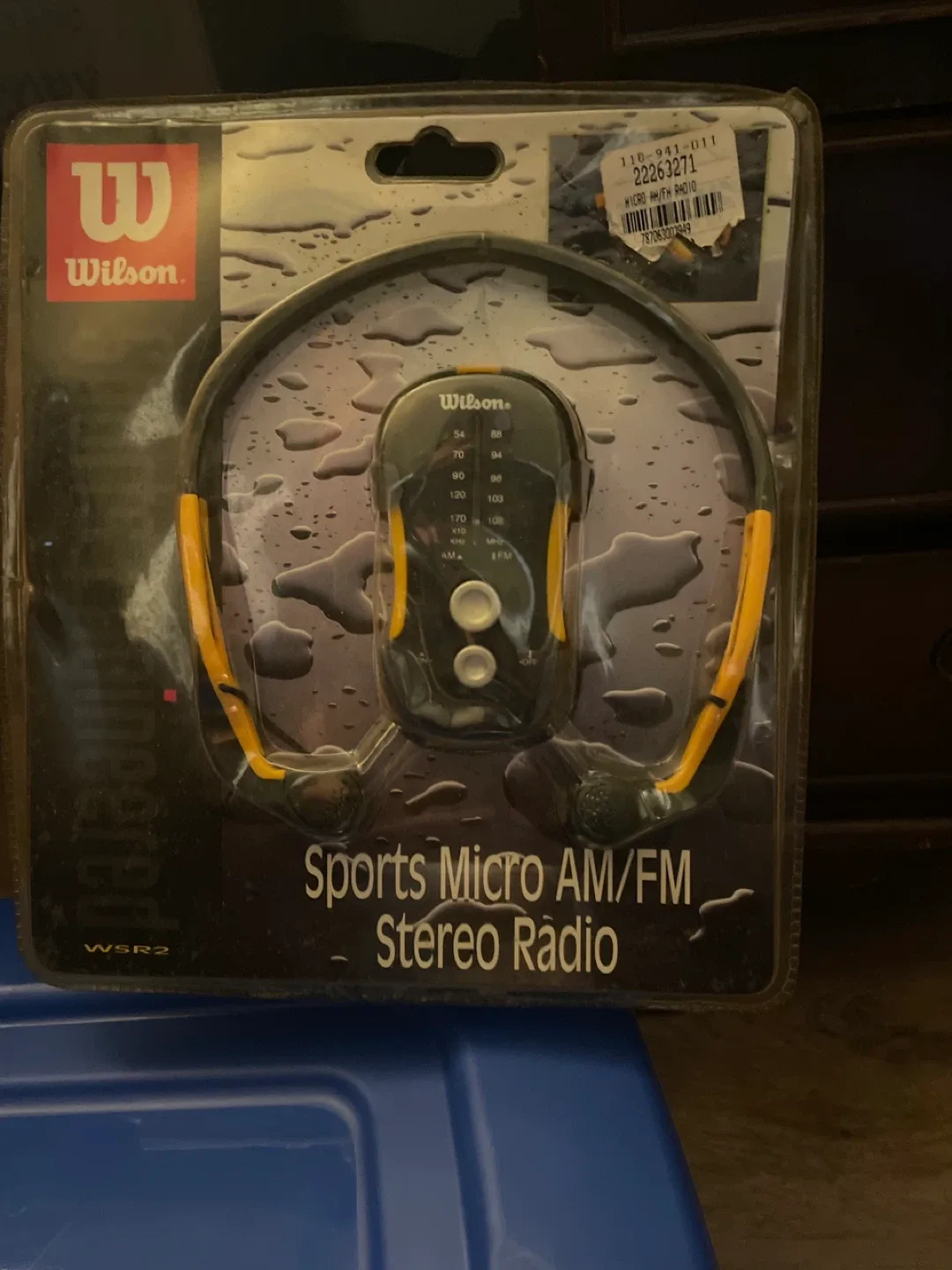 Pittsburgh Steelers Wilson Sports Micro AM/FM Stereo Radio