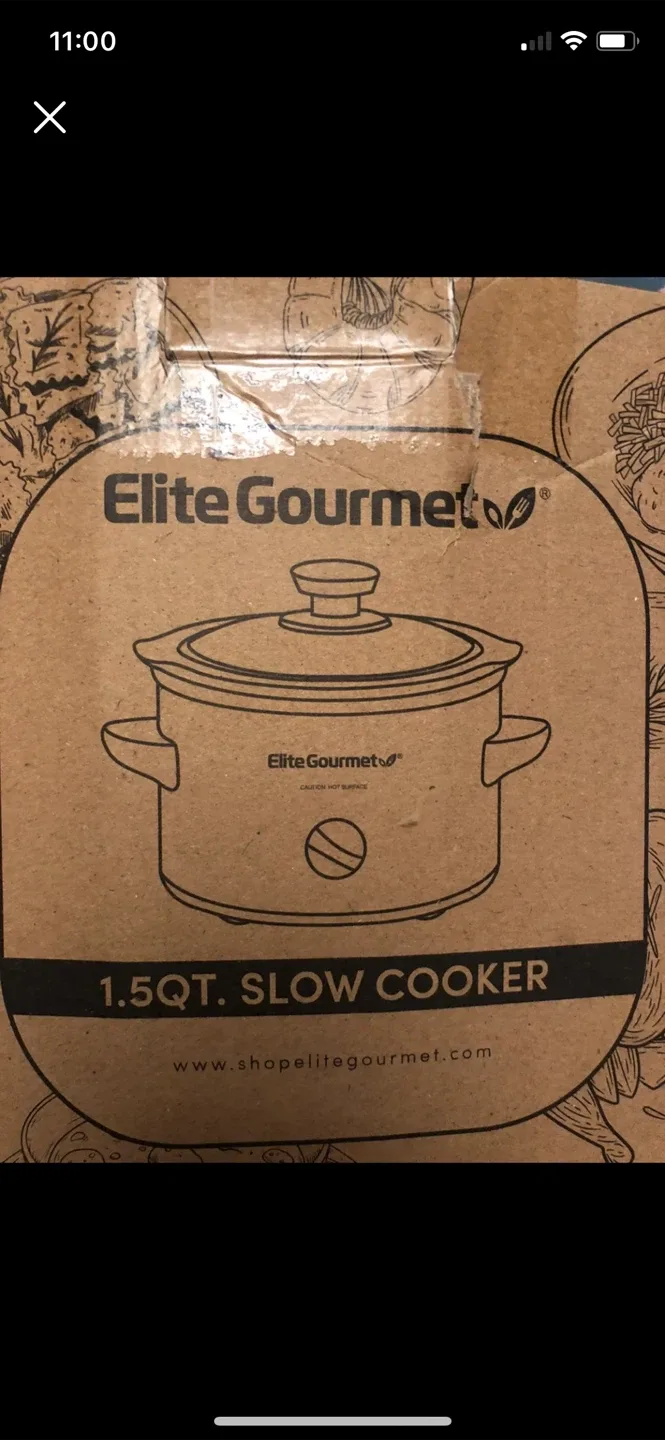 Elite Gourmet 1.5QT Slow Cooker image indicator(3)