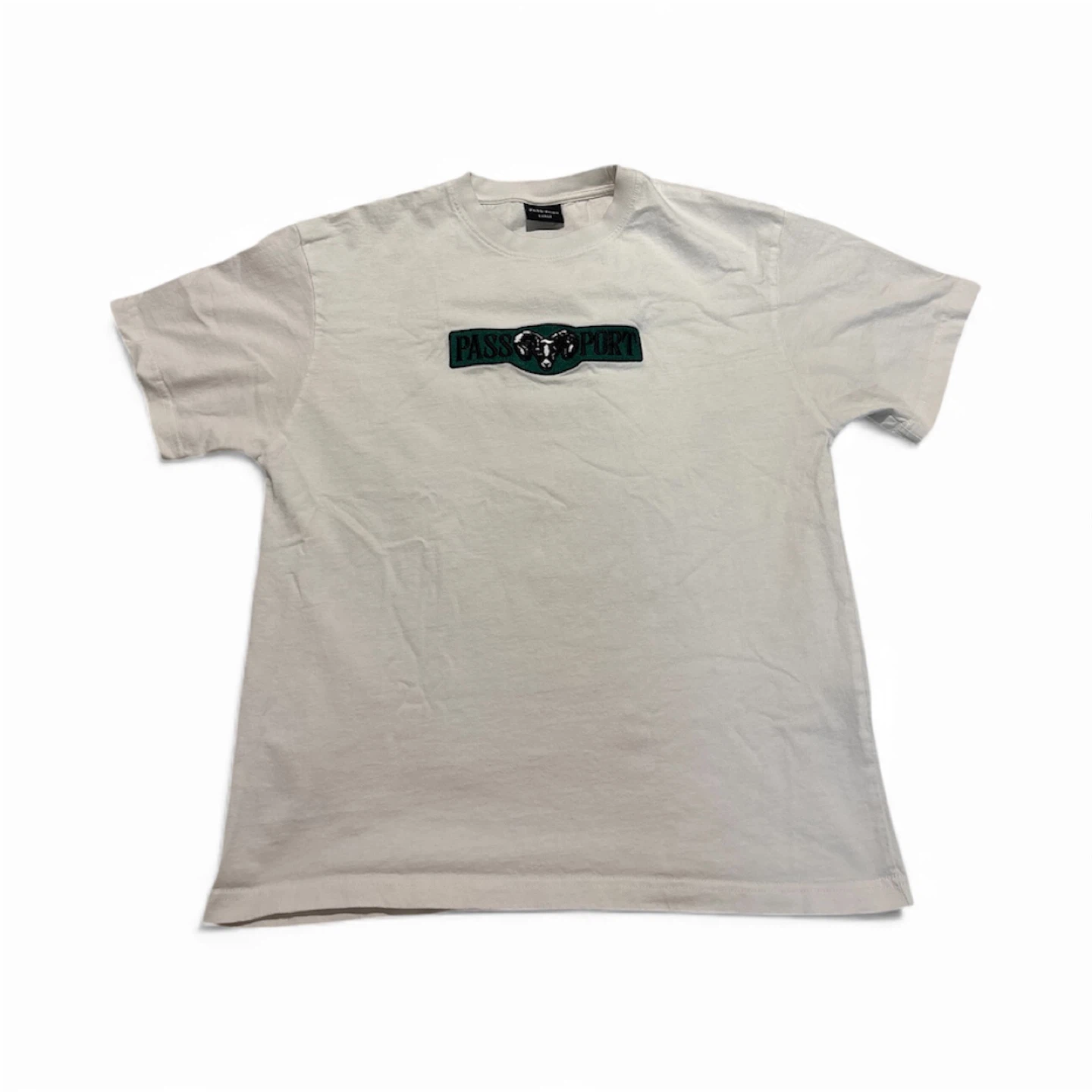 Passport White T-Shirt - Size Large