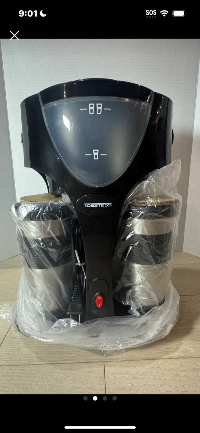 Toastess Silhouette Twin Coffee Maker image indicator(4)