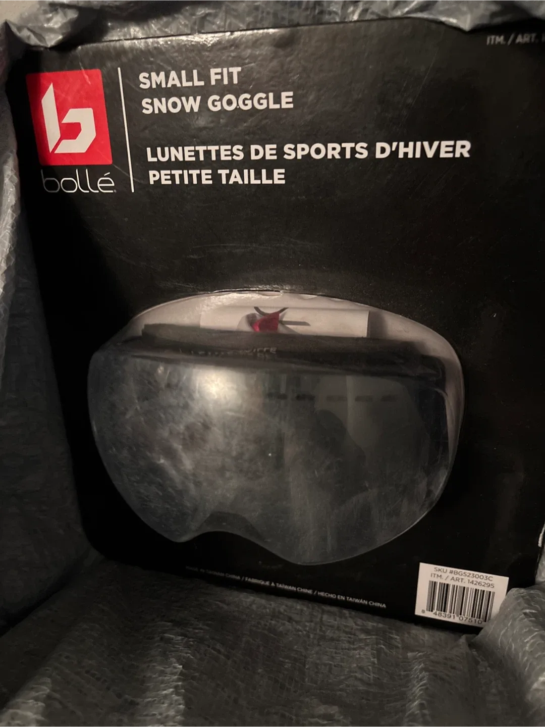 Bolle Small Fit Snow Goggle - New in Box!