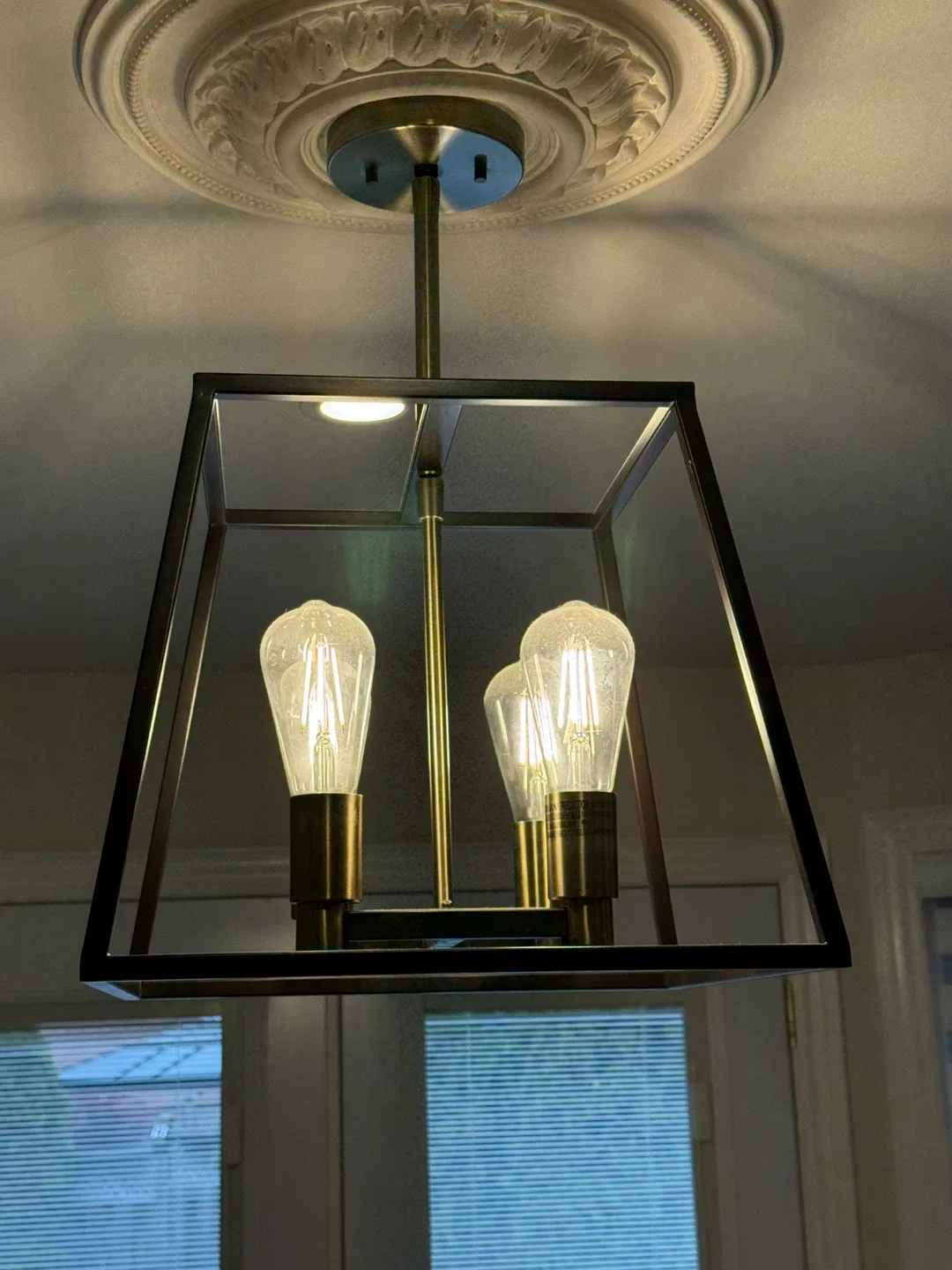 Beautiful Home Decorators Collection 4-Light Retro Pendant