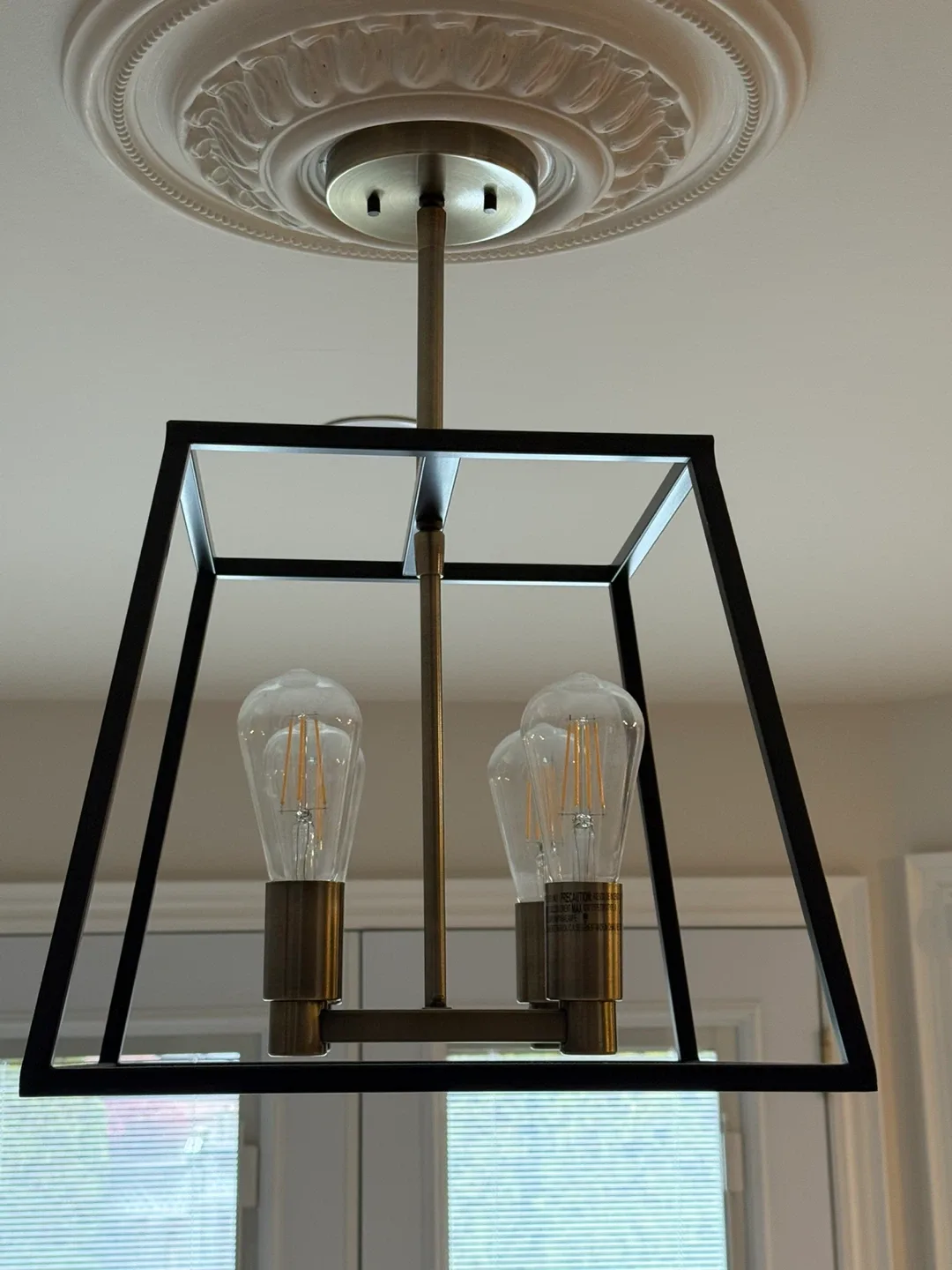 Reduced! Home Decorators Collection 4-Light Retro Pendant image indicator(3)