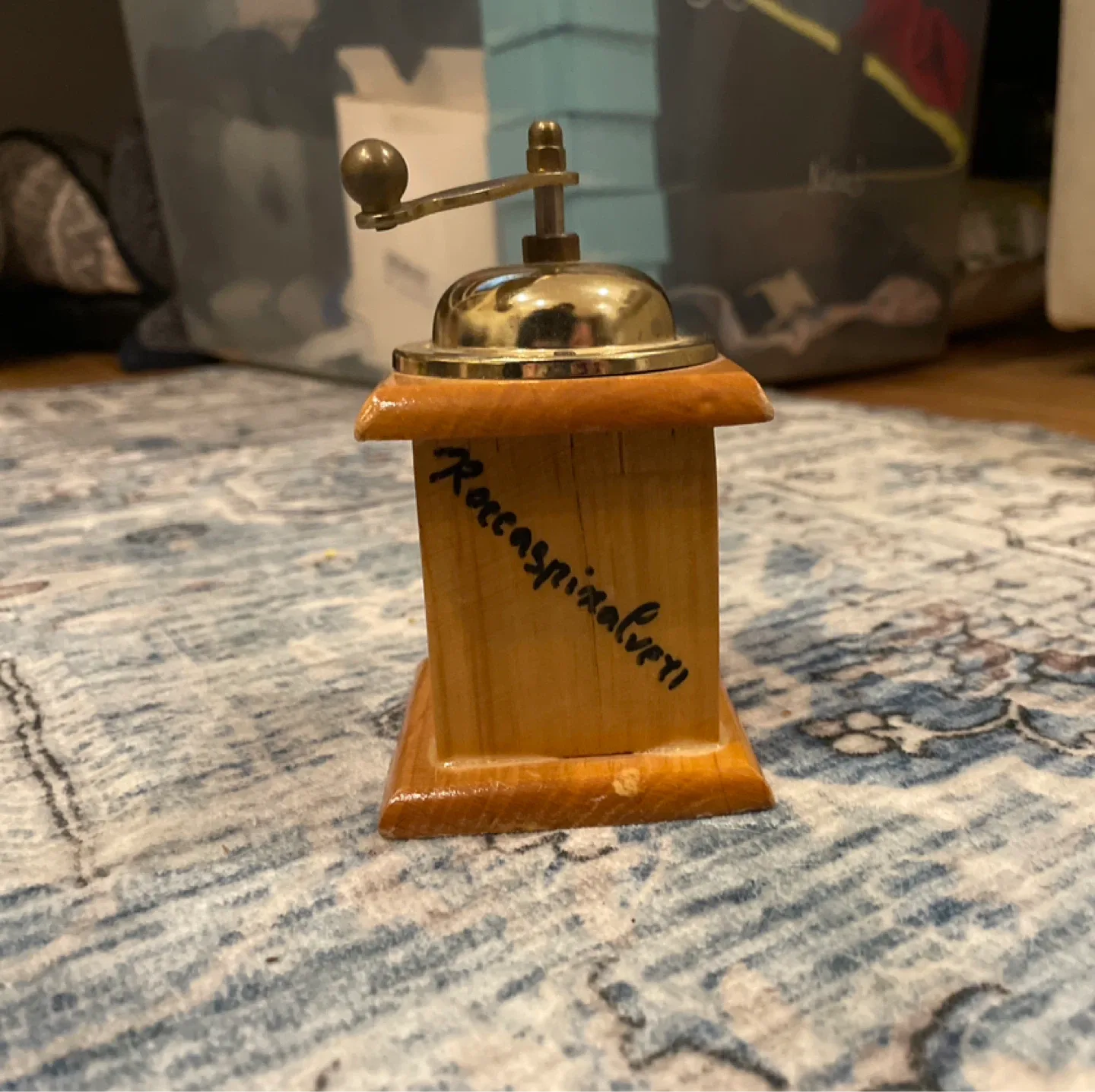 Vintage Roccaspinalveti Salt Grinder image indicator(4)