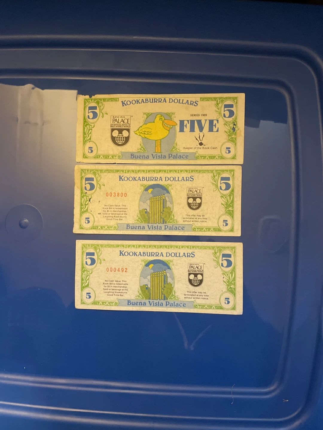 Buena Vista Palace Kookaburra Dollars - $5 each