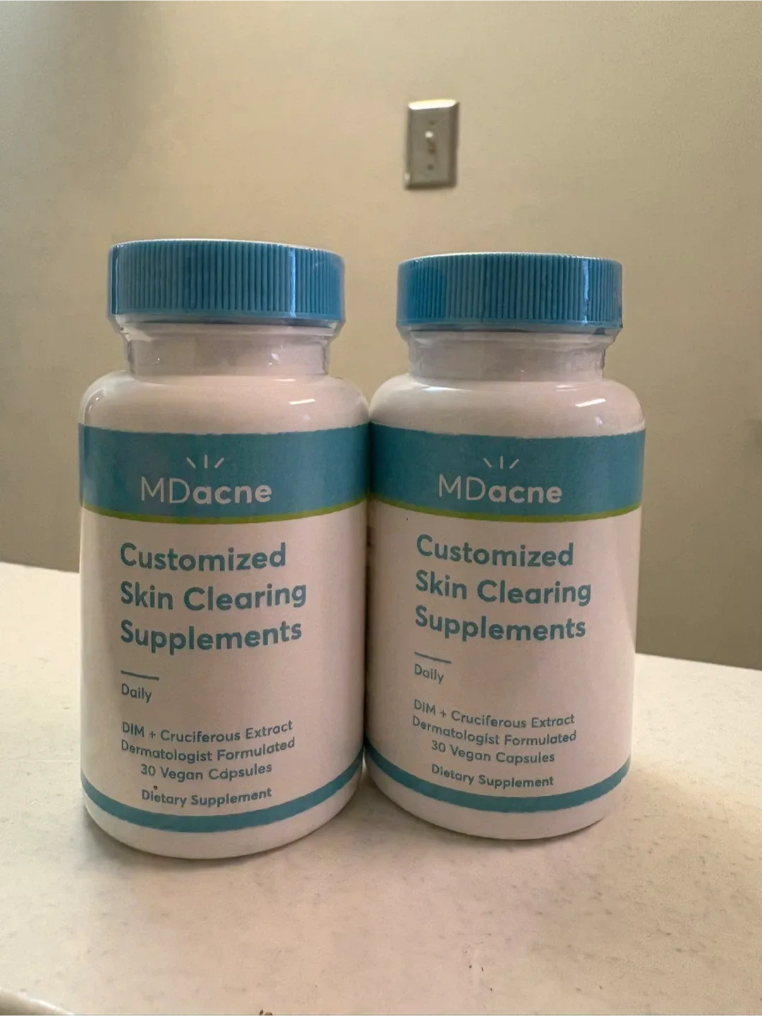 MDacne Customized Skin Clearing Supplements