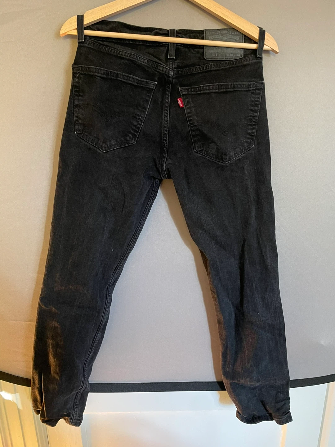 Levi's 511 Black Jeans - 30W 30L - photo 2