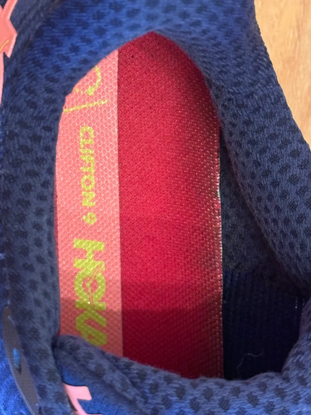 Hoka Clifton 9 Running Shoes - Blue/Pink image indicator(6)