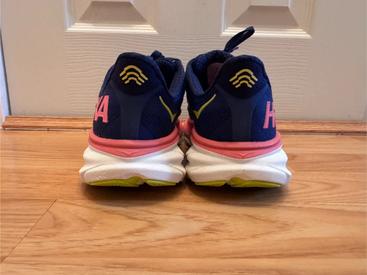 Hoka Clifton 9 Running Shoes - Blue/Pink image indicator(4)