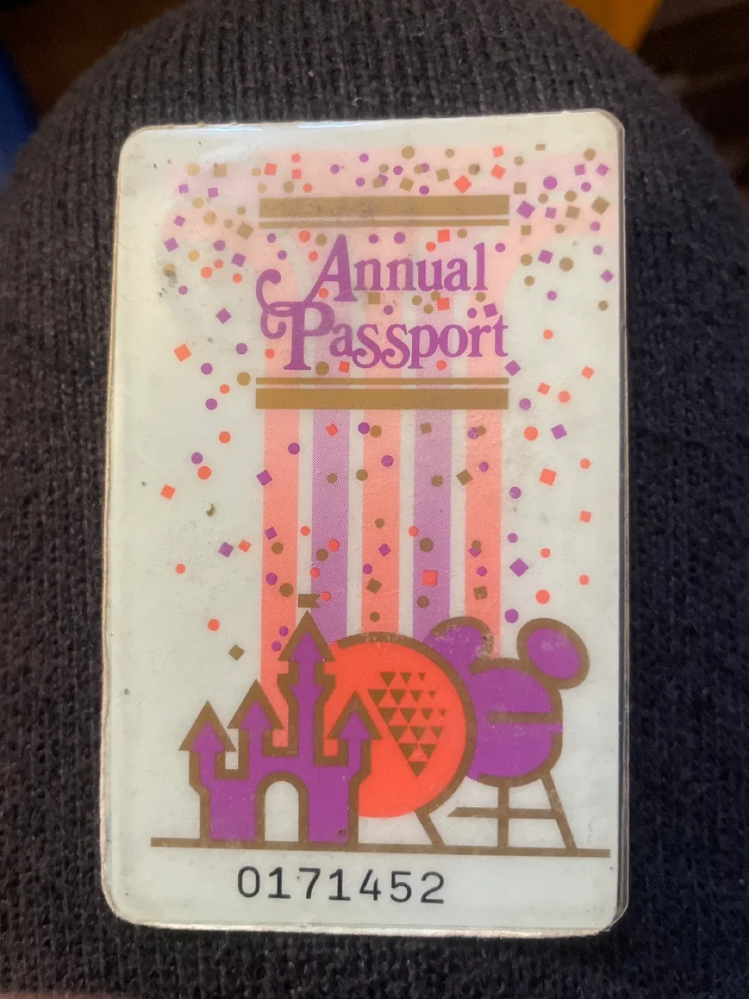 Rare 1994 Walt Disney World Annual Pass