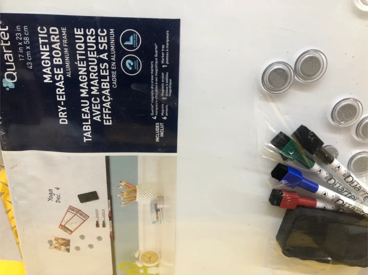 Quartet Magnetic Dry-Erase Board 17x23 inch image indicator(4)