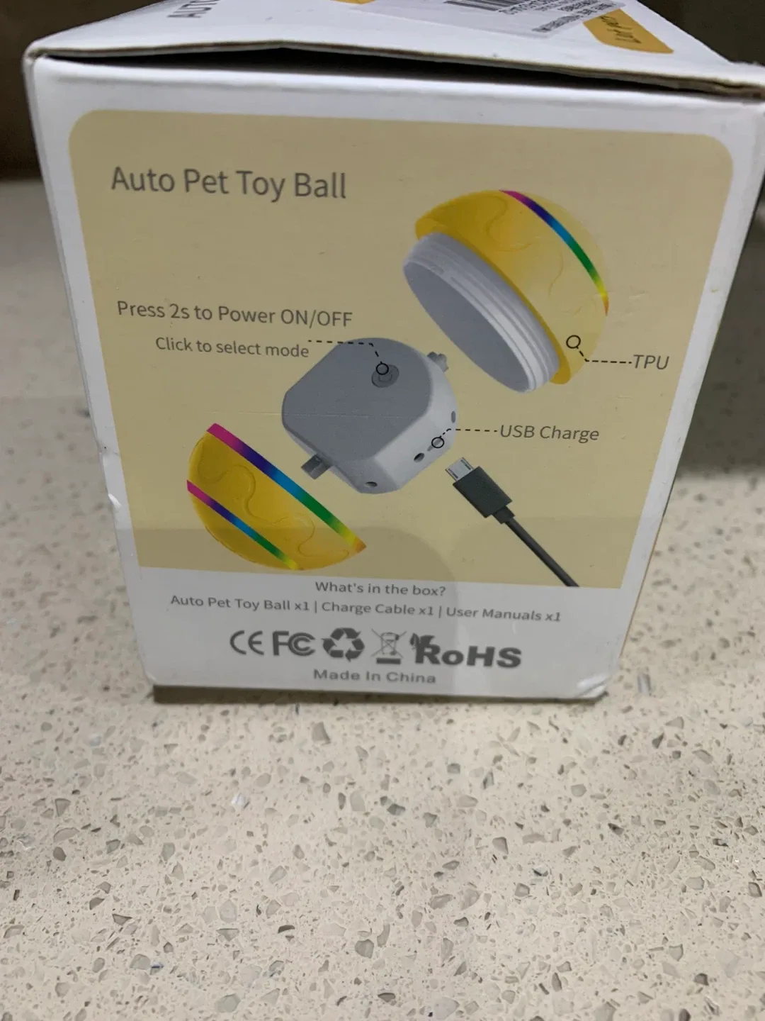 Auto Pet Toy Ball - New in Box! image indicator(3)