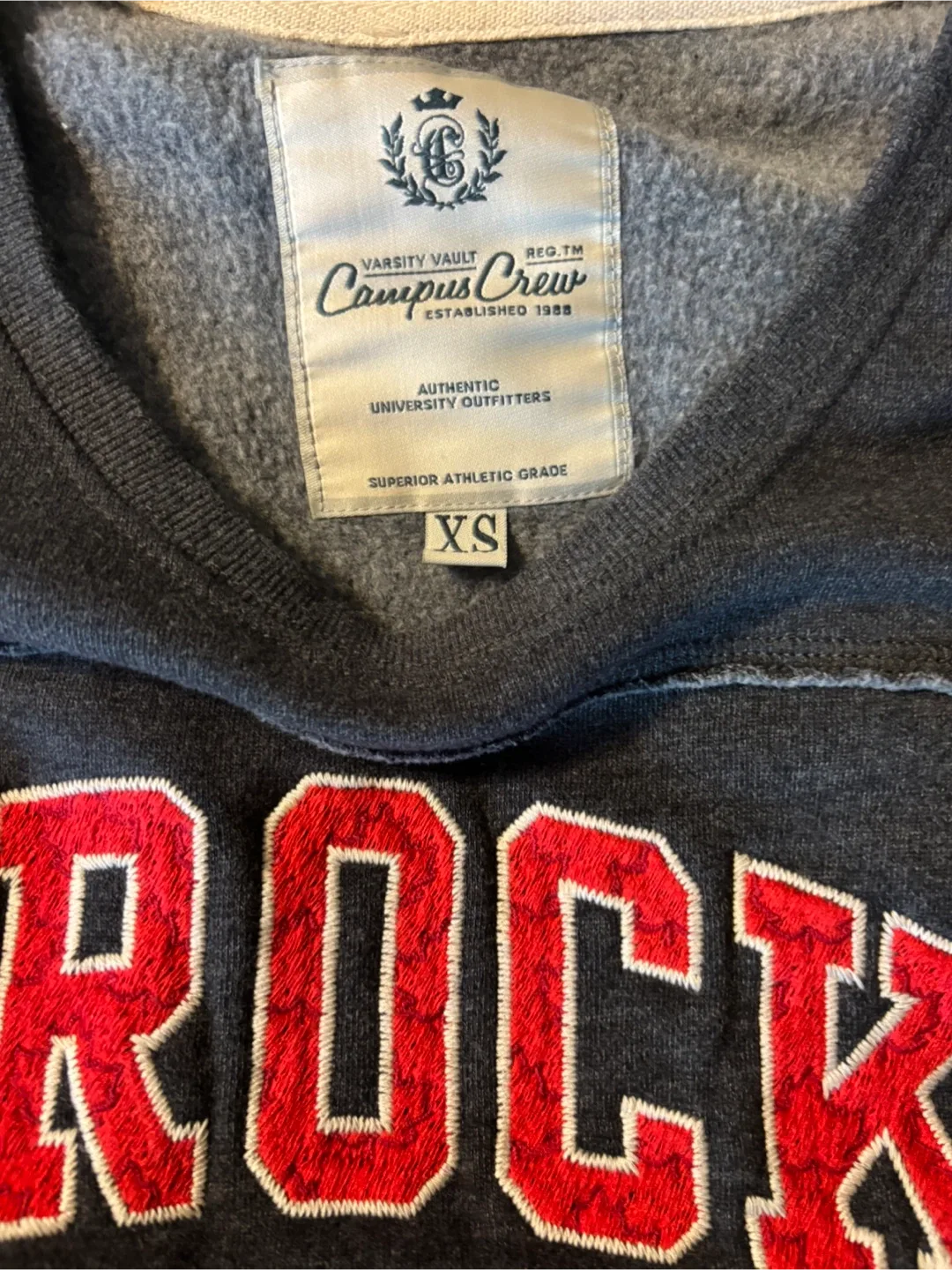 Campus Crew Varsity Vault Brock Sweater - XS image indicator(3)