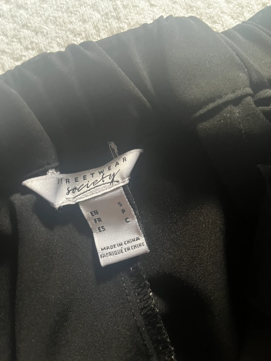 Streetwear Society Black Pants - Size Small - photo 2