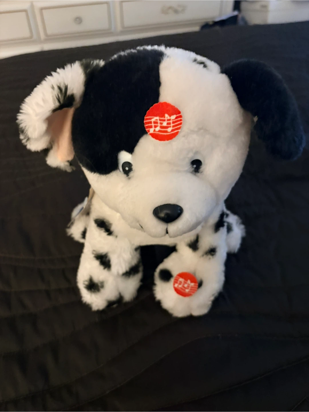 Pop-A-Tune Puppy - Musical Dalmatian Plush - photo 5